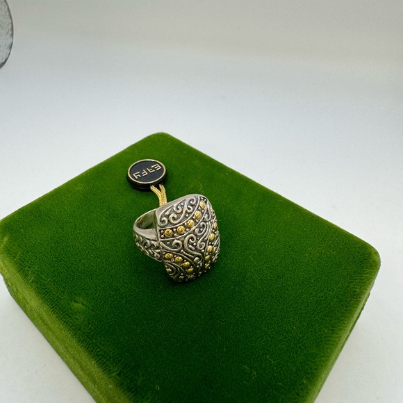 EFFY 18K gold and 925 Sterling silver ring with tags - Picture 10 of 12